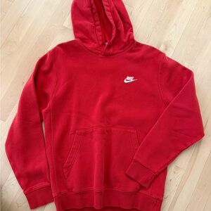 Nike Men's Classic Red Hoodie